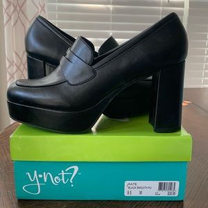 Y Not? Women’s Heeled Loafers